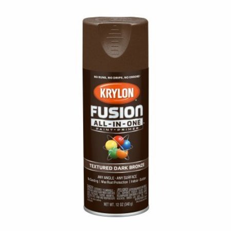 KRYLON 12OZ DK BRZ Text Paint K02778007